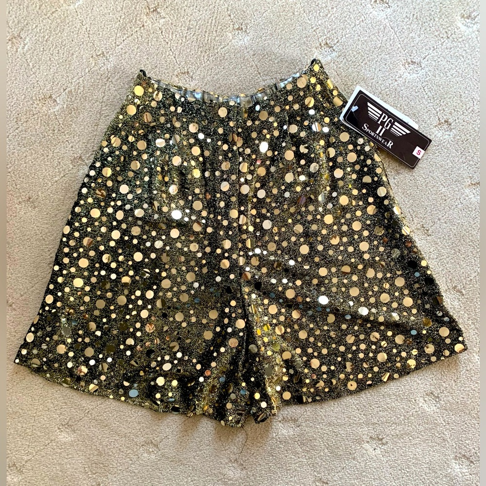 Vintage Gold Shorts